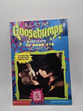 Goosebumps TV Book #10 Bad Hare Day By R.L. Stine PB 1997 First Edition